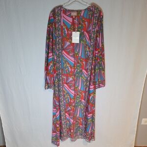 Miu Miu Colorful Floral Kimono